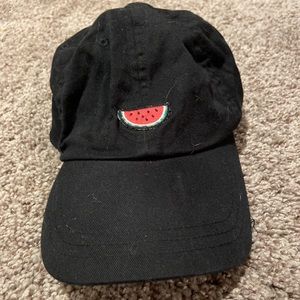 Watermelon baseball hat